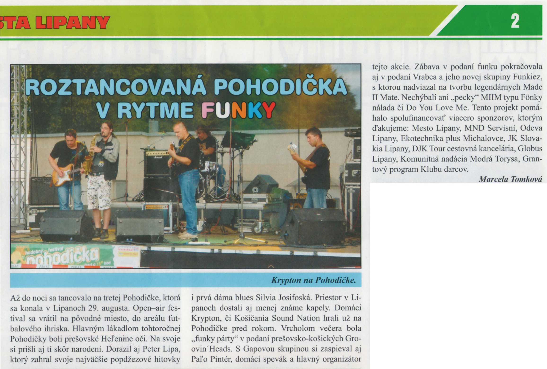 Krypton - Roztancovaná pohodička